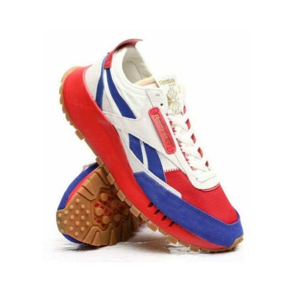 Reebok CL Legacy Classic GW8703 Men's Shoes Sz 11  Chalk Red Blue Gold NWT‎